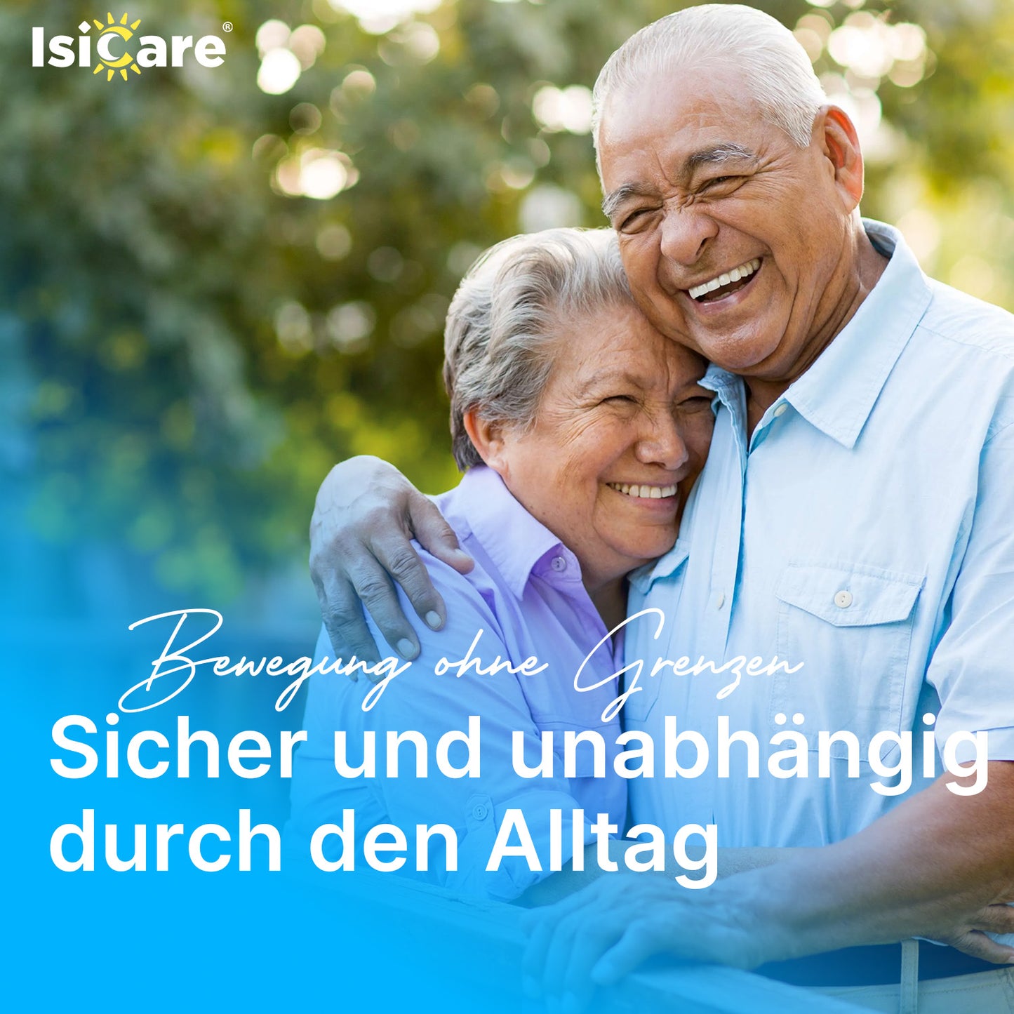 ISICARE Rollator leicht und ergonomisch